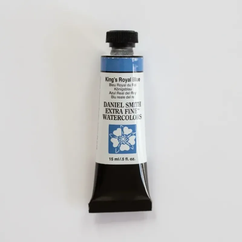 Daniel Smith Watercolor 15ml Extra Fine King's Royal Blue 2 - Little Painter Art | Exploring the Endless Possibilities of Art| Pigment