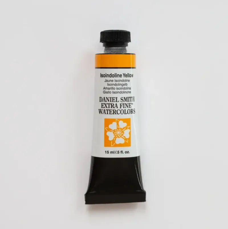 Daniel Smith Watercolor 15ml Extra Fine Isoindoline Yellow 2 - Little Painter Art | Exploring the Endless Possibilities of Art| Pigment