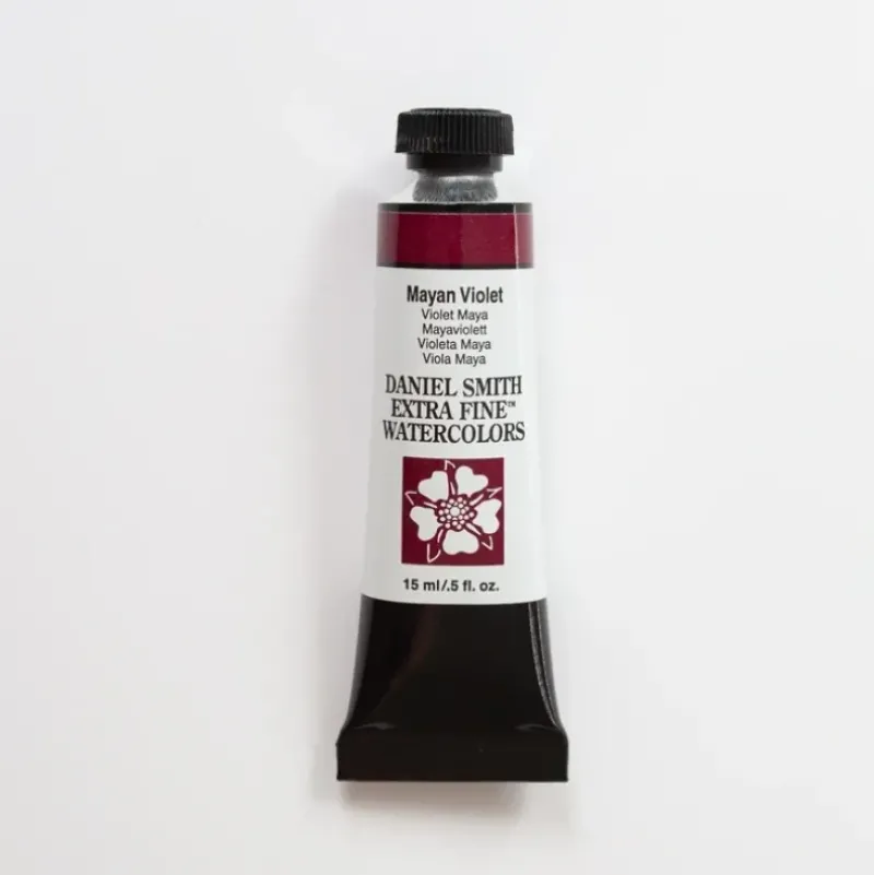 Daniel Smith Watercolor 15ml Extra Fine Mayan Violet 3 - Little Painter Art | Exploring the Endless Possibilities of Art| Pigment