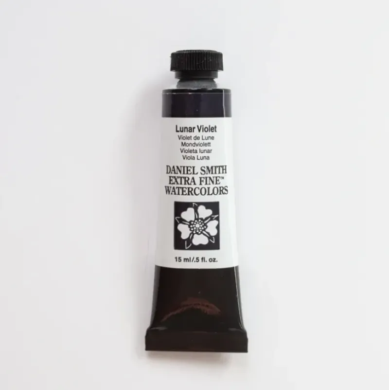 Daniel Smith Watercolor 15ml Extra Fine Lunar Violet 2 - Little Painter Art | Exploring the Endless Possibilities of Art| Pigment