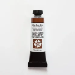 Daniel Smith Watercolor 15ml Extra Fine Italian Deep Ochre 1 - Little Painter Art | Exploring the Endless Possibilities of Art| Pigment