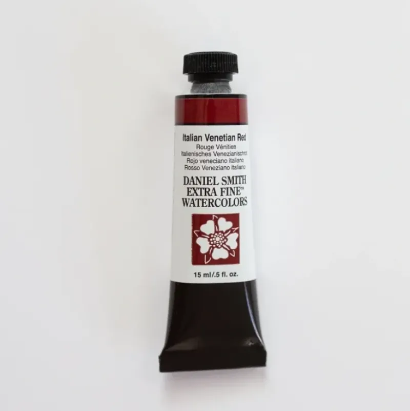 Daniel Smith Watercolor 15ml Extra Fine Italian Venetian Red 1 - Little Painter Art | Exploring the Endless Possibilities of Art| Pigment