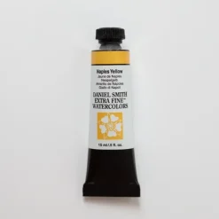 Daniel Smith Watercolor 15ml Extra Fine Naples Yellow 1 - Little Painter Art | Exploring the Endless Possibilities of Art| Pigment