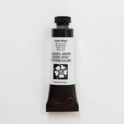 Daniel Smith Watercolor 15ml Extra Fine Lunar Black 1 - Little Painter Art | Exploring the Endless Possibilities of Art| Pigment