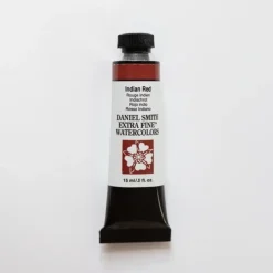 Daniel Smith Watercolor 15ml Extra Fine Indian Red 1 - Little Painter Art | Exploring the Endless Possibilities of Art| Pigment