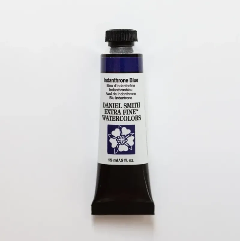 Daniel Smith Watercolor 15ml Extra Fine Indanthrone Blue 2 - Little Painter Art | Exploring the Endless Possibilities of Art| Pigment