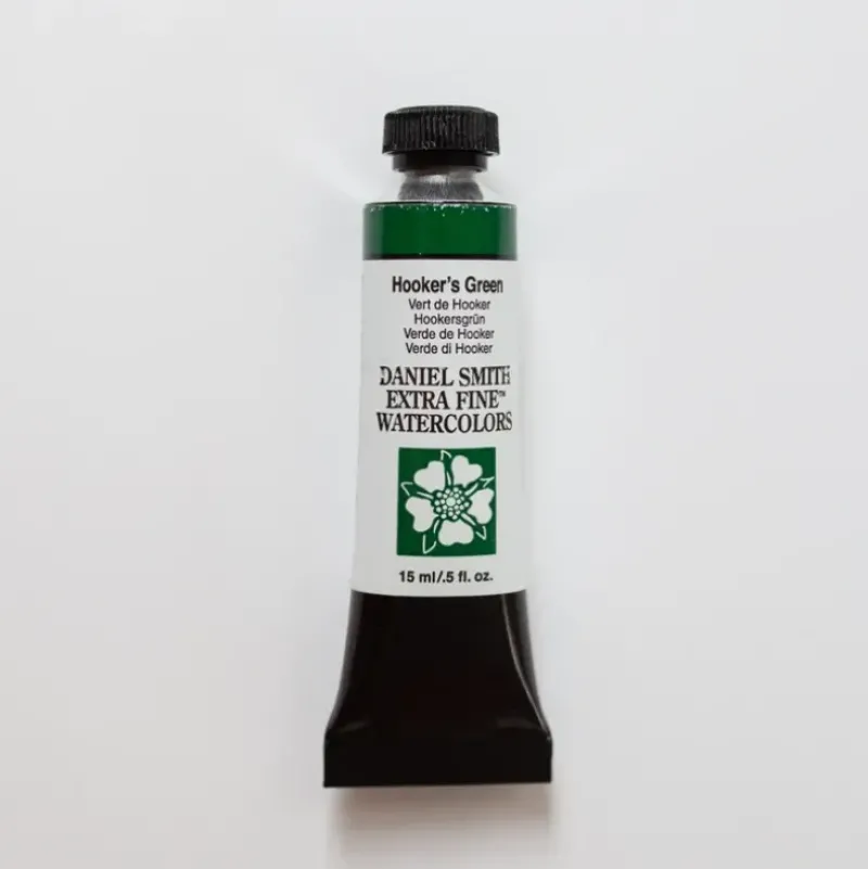 Daniel Smith Watercolor 15ml Extra Fine Hooker's Green 1 - Little Painter Art | Exploring the Endless Possibilities of Art| Pigment