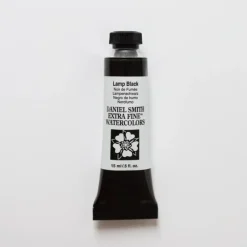 Daniel Smith Watercolor 15ml Extra Fine Lamp Black 1 - Little Painter Art | Exploring the Endless Possibilities of Art| Pigment
