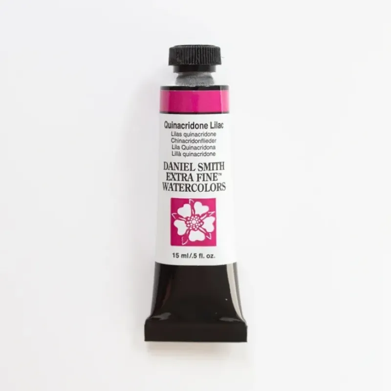 Daniel Smith Watercolor 15ml Extra Fine Quinacridone Lilac 2 - Little Painter Art | Exploring the Endless Possibilities of Art| Pigment