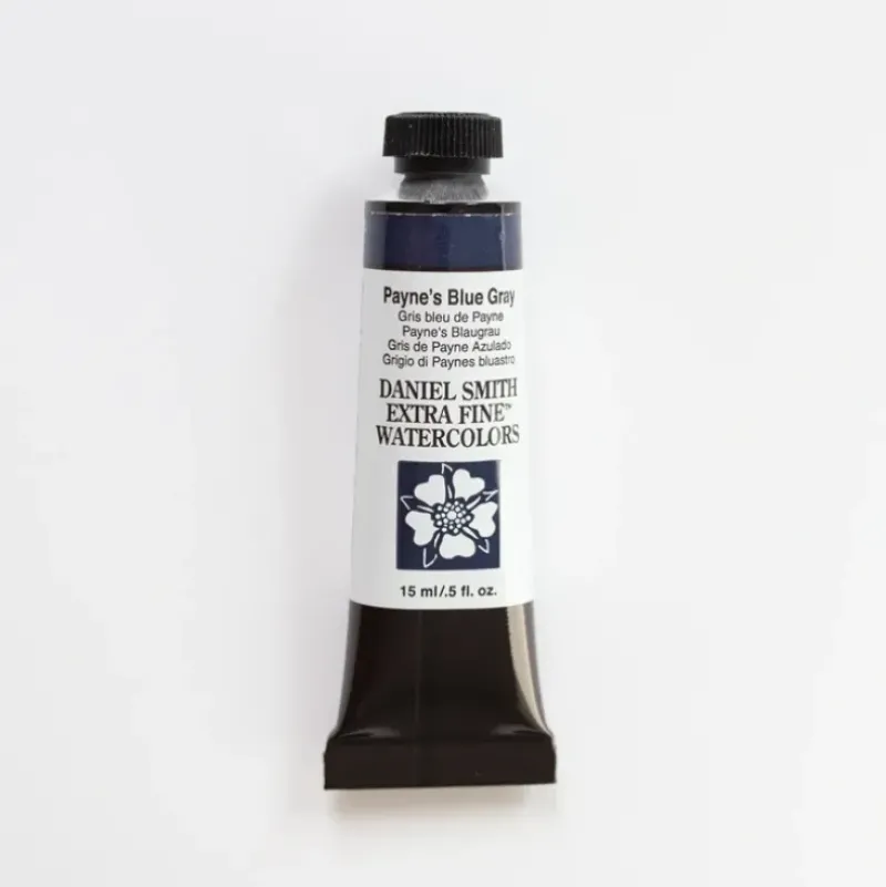 Daniel Smith Watercolor 15ml Extra Fine Payne's Blue Gray 1 - Little Painter Art | Exploring the Endless Possibilities of Art| Pigment