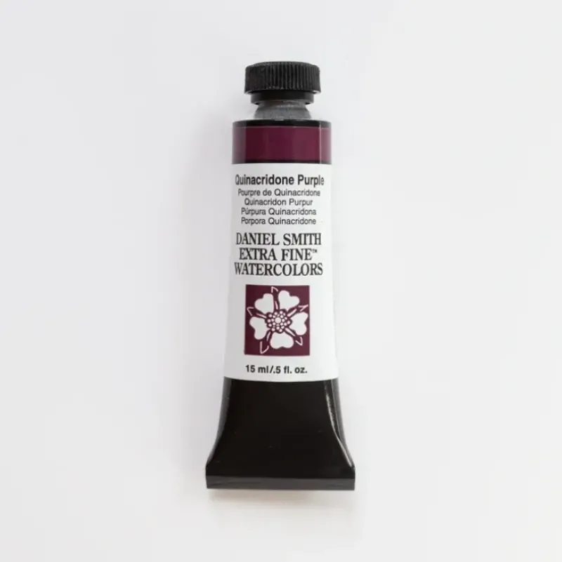 Daniel Smith Watercolor 15ml Extra Fine Quinacridone Purple 2 - Little Painter Art | Exploring the Endless Possibilities of Art| Pigment