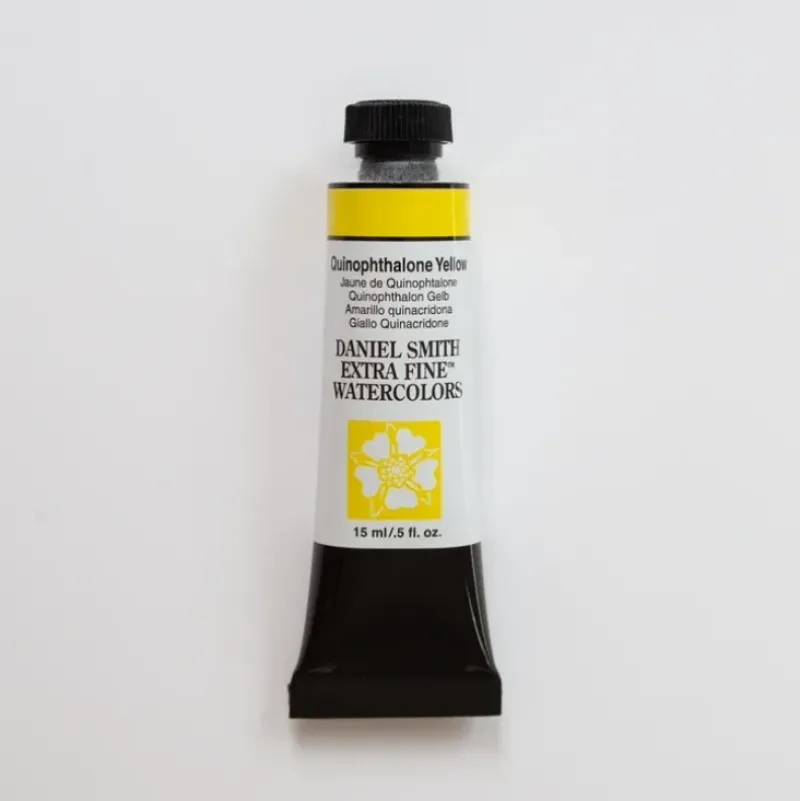 Daniel Smith Watercolor 15ml Extra Fine Quinophthalone Yellow 3 - Little Painter Art | Exploring the Endless Possibilities of Art| Pigment