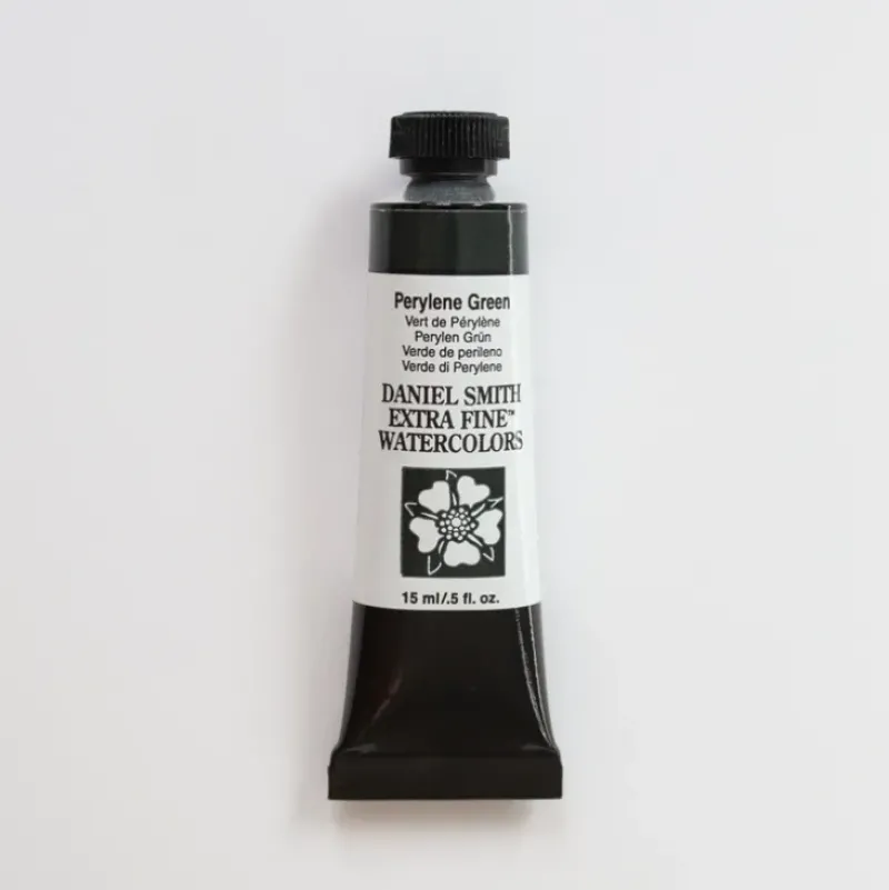 Daniel Smith Watercolor 15ml Extra Fine Perylene Green 2 - Little Painter Art | Exploring the Endless Possibilities of Art| Pigment