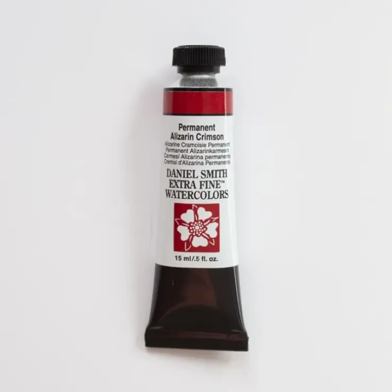 Daniel Smith Watercolor 15ml Extra Fine Permanent Alizarin Crimson 2 - Little Painter Art | Exploring the Endless Possibilities of Art| Pigment