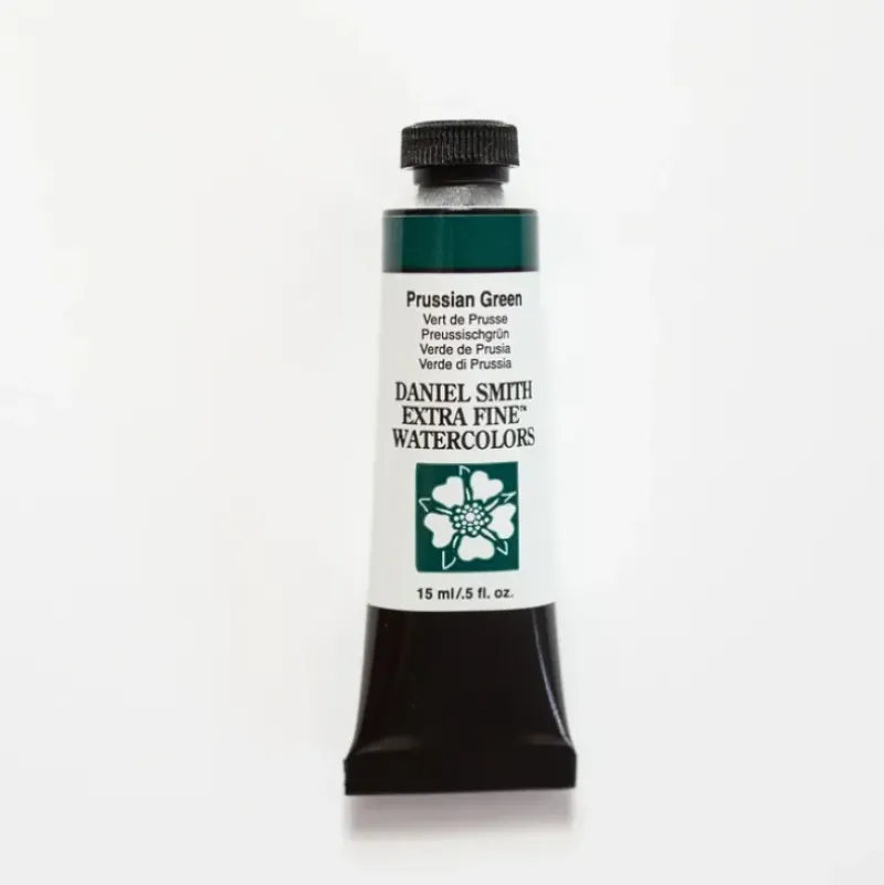 Daniel Smith Watercolor 15ml Extra Fine Prussian Green 1 - Little Painter Art | Exploring the Endless Possibilities of Art| Pigment