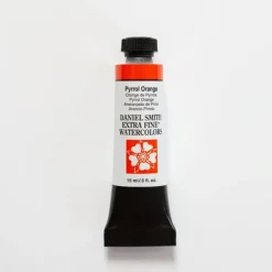 Daniel Smith Watercolor 15ml Extra Fine Pyrrol Orange 2 - Little Painter Art | Exploring the Endless Possibilities of Art| Pigment