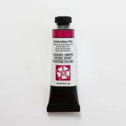 Daniel Smith Watercolor 15ml Extra Fine Quinacridone Pink 2 - Little Painter Art | Exploring the Endless Possibilities of Art| Pigment