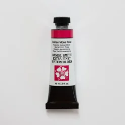 Daniel Smith Watercolor 15ml Extra Fine Quinacridone Rose 2 - Little Painter Art | Exploring the Endless Possibilities of Art| Pigment
