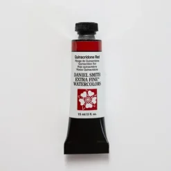 Daniel Smith Watercolor 15ml Extra Fine Quinacridone Red 2 - Little Painter Art | Exploring the Endless Possibilities of Art| Pigment