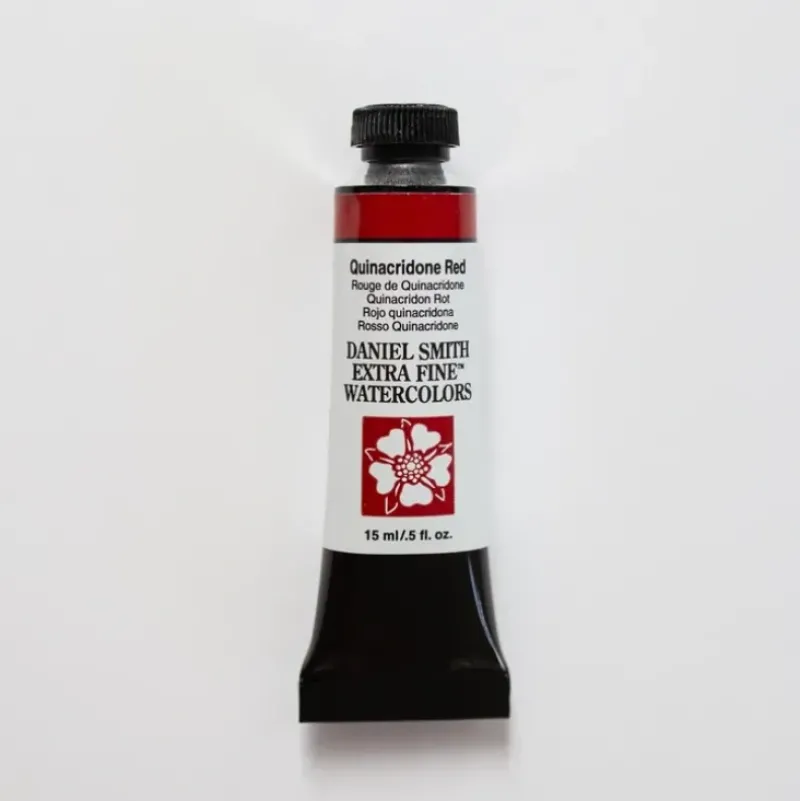 Daniel Smith Watercolor 15ml Extra Fine Quinacridone Red 2 - Little Painter Art | Exploring the Endless Possibilities of Art| Pigment
