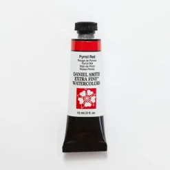 Daniel Smith Watercolor 15ml Extra Fine Pyrrol Red 3 - Little Painter Art | Exploring the Endless Possibilities of Art| Pigment