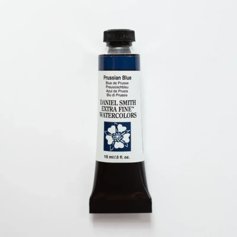 Daniel Smith Watercolor 15ml Extra Fine Prussian Blue 1 - Little Painter Art | Exploring the Endless Possibilities of Art| Pigment