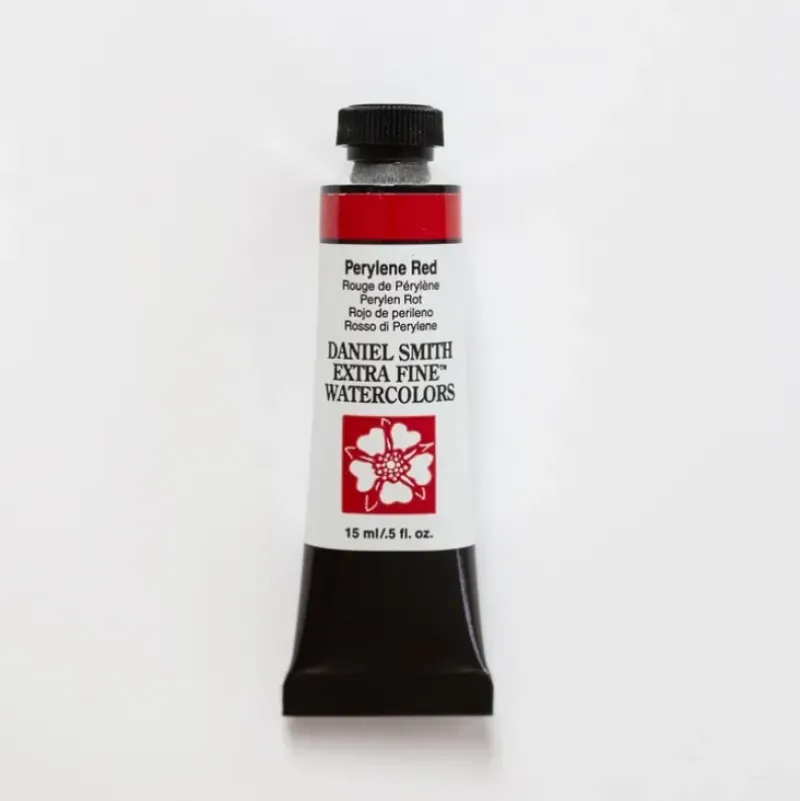Daniel Smith Watercolor 15ml Extra Fine Perylene Red 3 - Little Painter Art | Exploring the Endless Possibilities of Art| Pigment