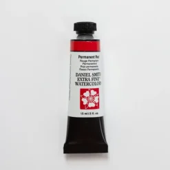 Daniel Smith Watercolor 15ml Extra Fine Permanent Red 1 - Little Painter Art | Exploring the Endless Possibilities of Art| Pigment