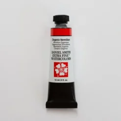 Daniel Smith Watercolor 15ml Extra Fine Organic Vermilion 2 - Little Painter Art | Exploring the Endless Possibilities of Art| Pigment