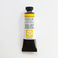 Daniel Smith Watercolor 15ml Extra Fine Raw Sienna Light 1 - Little Painter Art | Exploring the Endless Possibilities of Art| Pigment