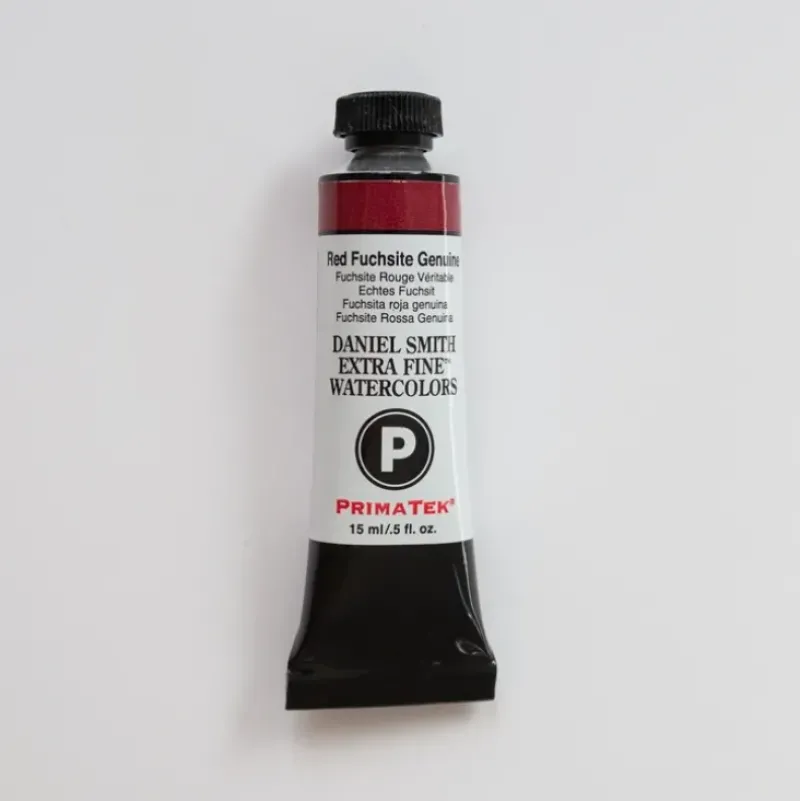 Daniel Smith Watercolor 15ml Primatek Red Fuchsite Genuine 3 - Little Painter Art | Exploring the Endless Possibilities of Art| Pigment