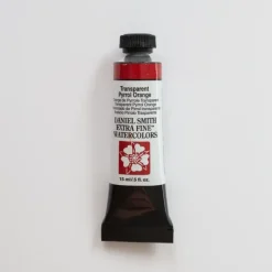 Daniel Smith Watercolor 15ml Extra Fine Transparent Pyrrol Orange 2 - Little Painter Art | Exploring the Endless Possibilities of Art| Pigment