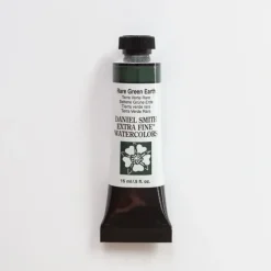 Daniel Smith Watercolor 15ml Extra Fine Rare Green Earth 2 - Little Painter Art | Exploring the Endless Possibilities of Art| Pigment