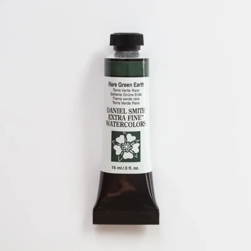 Daniel Smith Watercolor 15ml Extra Fine Rare Green Earth 2 - Little Painter Art | Exploring the Endless Possibilities of Art| Pigment