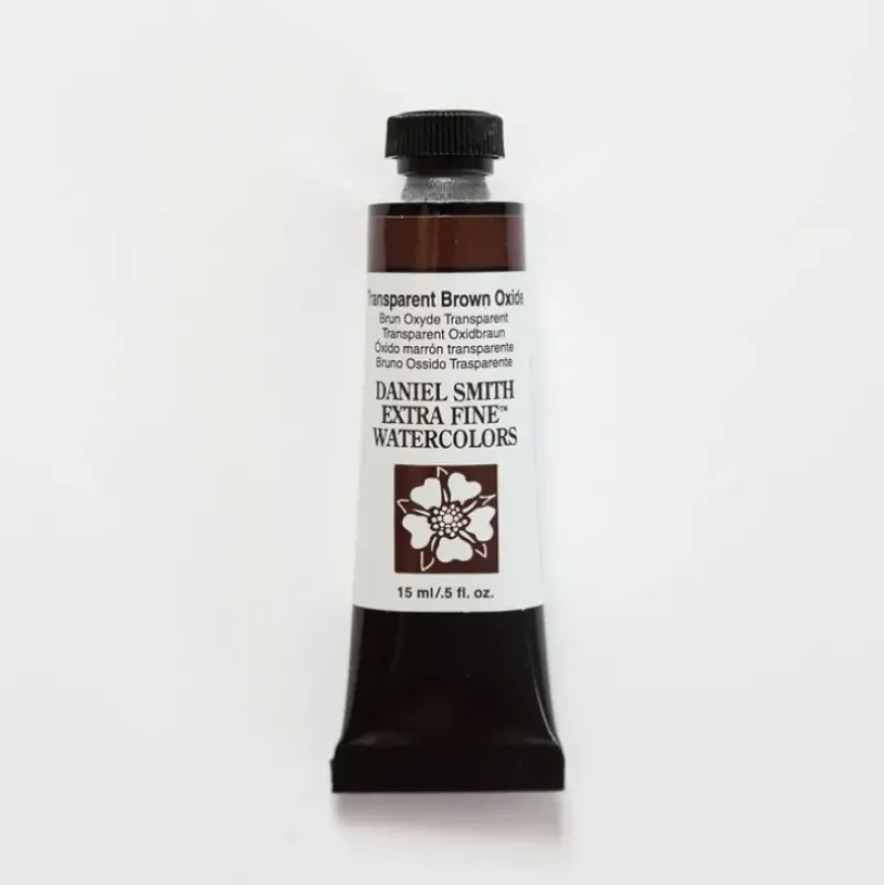 Daniel Smith Watercolor 15ml Extra Fine Transparent Brown Oxide 1 - Little Painter Art | Exploring the Endless Possibilities of Art| Pigment