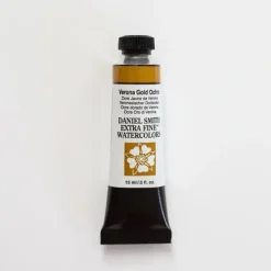 Daniel Smith Watercolor 15ml Extra Fine Verona Gold Ochre 1 - Little Painter Art | Exploring the Endless Possibilities of Art| Pigment