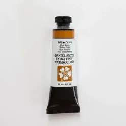 Daniel Smith Watercolor 15ml Extra Fine Yellow Ochre 1 - Little Painter Art | Exploring the Endless Possibilities of Art| Pigment