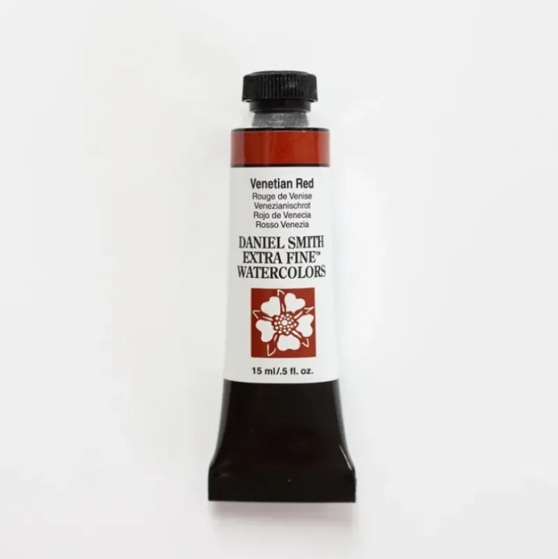 Daniel Smith Watercolor 15ml Extra Fine Venetian Red 1 - Little Painter Art | Exploring the Endless Possibilities of Art| Pigment