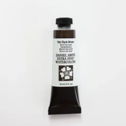 Daniel Smith Watercolor 15ml Extra Fine van Dyck Brown 1 - Little Painter Art | Exploring the Endless Possibilities of Art| Pigment