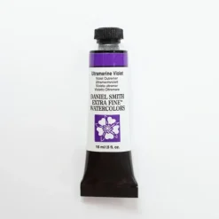 Daniel Smith Watercolor 15ml Extra Fine Ultramarine Violet 1 - Little Painter Art | Exploring the Endless Possibilities of Art| Pigment