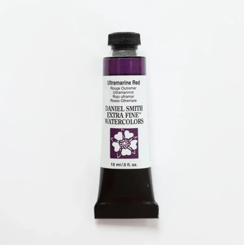 Daniel Smith Watercolor 15ml Extra Fine Ultramarine Red 1 - Little Painter Art | Exploring the Endless Possibilities of Art| Pigment