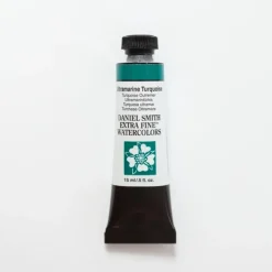 Daniel Smith Watercolor 15ml Extra Fine Ultramarine Turquoise 1 - Little Painter Art | Exploring the Endless Possibilities of Art| Pigment
