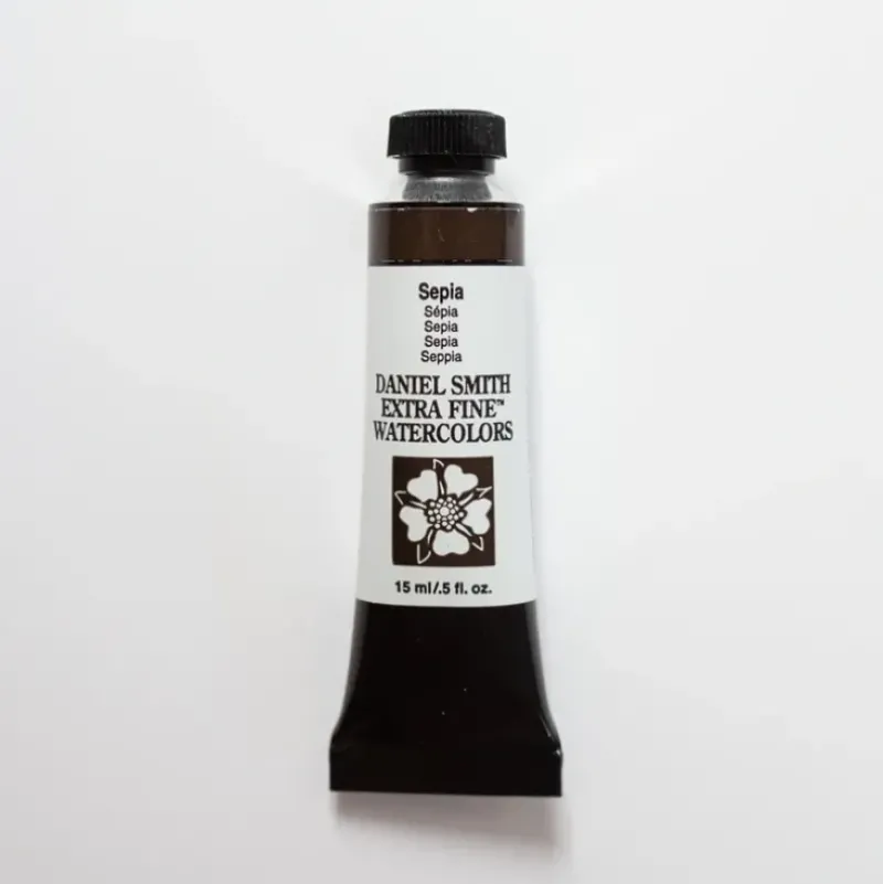 Daniel Smith Watercolor 15ml Extra Fine Sepia 1 - Little Painter Art | Exploring the Endless Possibilities of Art| Pigment