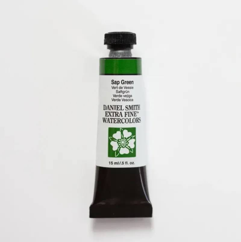Daniel Smith Watercolor 15ml Extra Fine Sap Green 2 - Little Painter Art | Exploring the Endless Possibilities of Art| Pigment