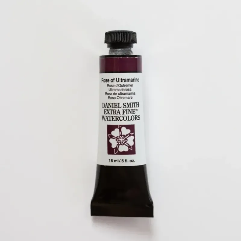 Daniel Smith Watercolor 15ml Extra Fine Rose of Ultramarine 1 - Little Painter Art | Exploring the Endless Possibilities of Art| Pigment
