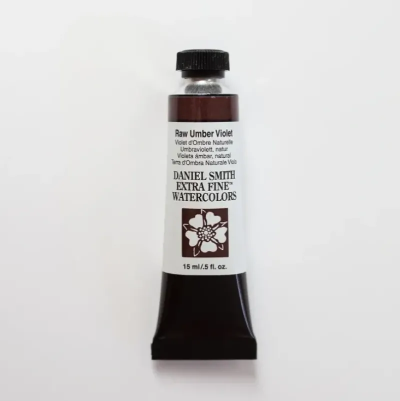 Daniel Smith Watercolor 15ml Extra Fine Raw Umber Violet 1 - Little Painter Art | Exploring the Endless Possibilities of Art| Pigment