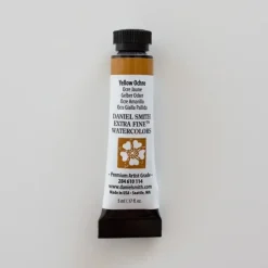 Daniel Smith Watercolor 5ml extra fine Yellow Ochre 1 - Little Painter Art | Exploring the Endless Possibilities of Art| Pigment