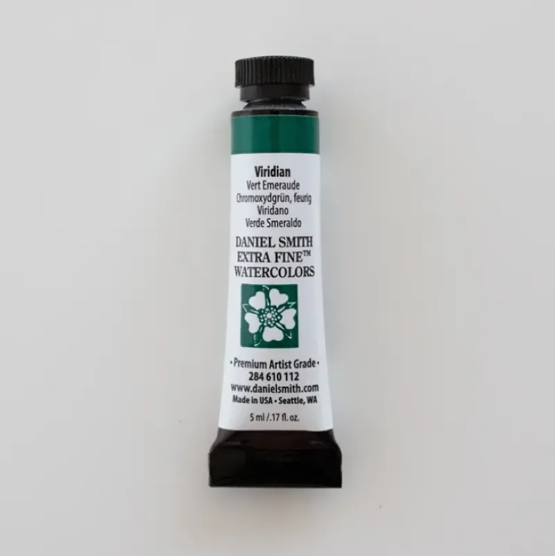 Daniel Smith Watercolor 5ml extra fine Viridian 2 - Little Painter Art | Exploring the Endless Possibilities of Art| Pigment