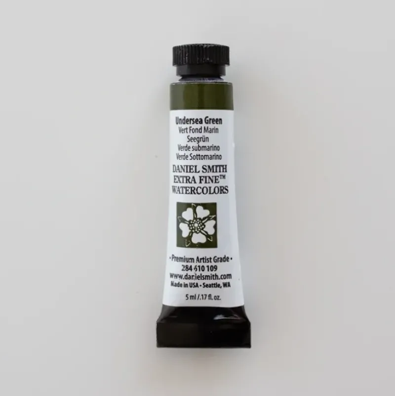 Daniel Smith Watercolor 5ml extra fine Undersea Green 1 - Little Painter Art | Exploring the Endless Possibilities of Art| Pigment