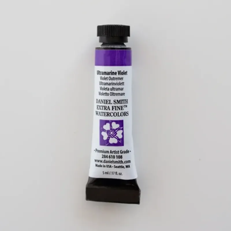 Daniel Smith Watercolor 5ml extra fine Ultramarine Violet 1 - Little Painter Art | Exploring the Endless Possibilities of Art| Pigment